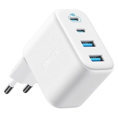 мережева зарядка ANKER Zolo Charger - 50W, 2xUSB-C & 2xUSB-A (Біла)