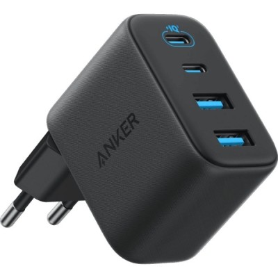 мережева зарядка ANKER Zolo Charger - 50W, 2xUSB-C & 2xUSB-A (Чорна)
