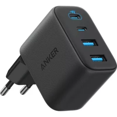 мережева зарядка ANKER Zolo Charger - 50W, 2xUSB-C & 2xUSB-A (Чорна)