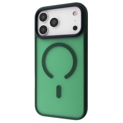 Чохол WAVE Matte Insane Case with Magnetic Ring iPhone 17 Pro Max green