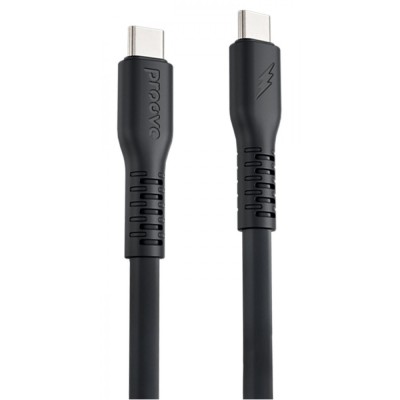 Кабель Proove Eternal Type-C to Type-C 60W (2m) black (CCET60002221)