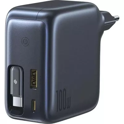МЗП Baseus EnerCore CJ11 Fast Charger 100W (2 Type-C + USB) black (E0120M00)