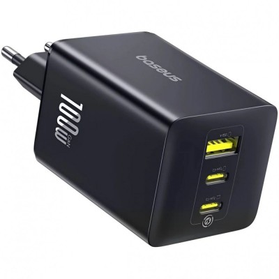МЗП Baseus EnerFill FE22 100W (2*Type-C+USB) black (E0123800)