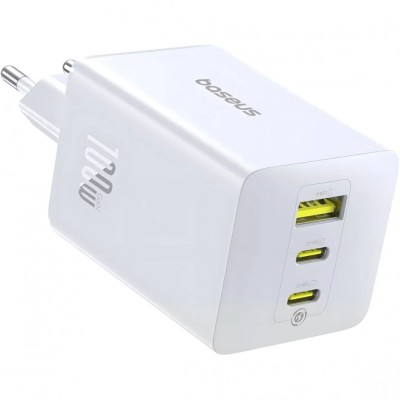 МЗП Baseus EnerFill FE22 100W (2*Type-C+USB) white (E0123801)