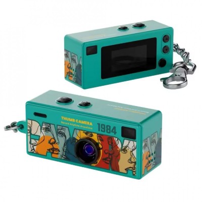 Міні-брелок Digital Thumb Camera FHD 1080P (8G Card + Card Reader) dark green