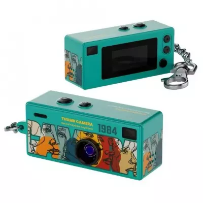 Міні-брелок Digital Thumb Camera FHD 1080P (8G Card + Card Reader) dark green