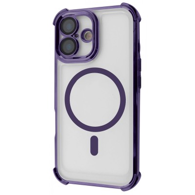 Чохол New Matte Case with Magnetic Ring iPhone 14 Pro deep purple