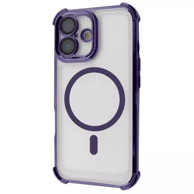 Чохол New Matte Case with Magnetic Ring iPhone 14 Pro deep purple