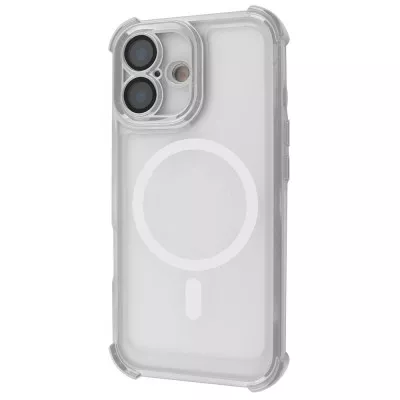 Чохол New Matte Case with Magnetic Ring iPhone 16 Pro Max natural
