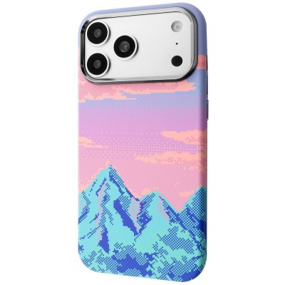 Чохол Proove Pixel Case with Magnetic Ring iPhone 16 Pro Max pink sunset
