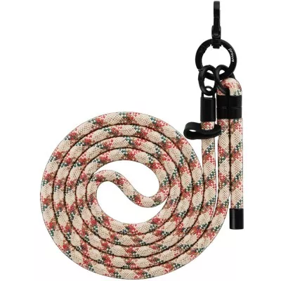 Proove Twist Check Cross-Body Strap beige/red