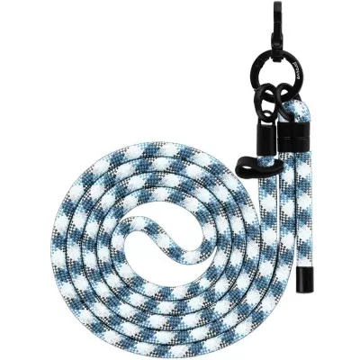 Proove Twist Check Cross-Body Strap black/blue