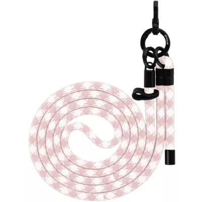 Proove Twist Check Cross-Body Strap white/pink