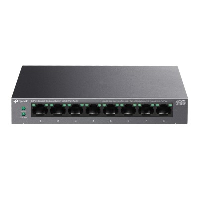 8-портовий гігабітний комутатор, LS108GP TP-LINK