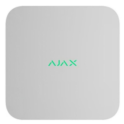 Ajax NVR DC (16ch) (8EU) ASP white мережевий відеореєстратор