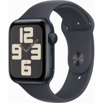 Apple Watch SE 2024 GPS 40mm Midnight Aluminium Case With Midnight Sport Band M/L MXE93