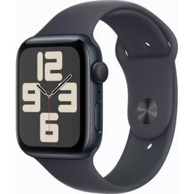 Apple Watch SE 2024 GPS 40mm Midnight Aluminium Case With Midnight Sport Band M/L MXE93