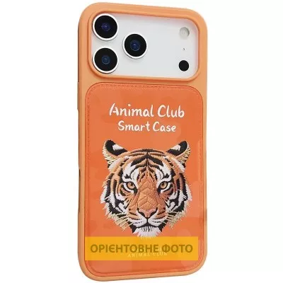 TPU+PC чохол Animal Club для Apple iPhone 17 Air (6.5") Hermes Orange