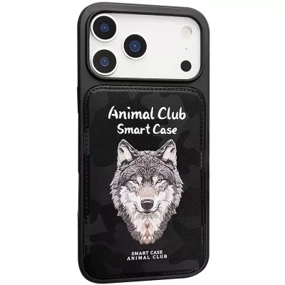 TPU+PC чохол Animal Club для Apple iPhone 17 Pro Max (6.9") Black