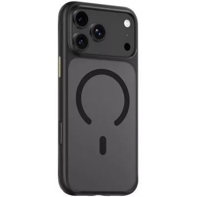 TPU+PC чохол Blueo Skin Friendly Frosted with MagSafe для Apple iPhone 17 Pro (6.3") Чорний