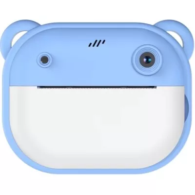 Дитячий фотоапарат-принтер Bambi Frog blue (blue)(6948679457692)