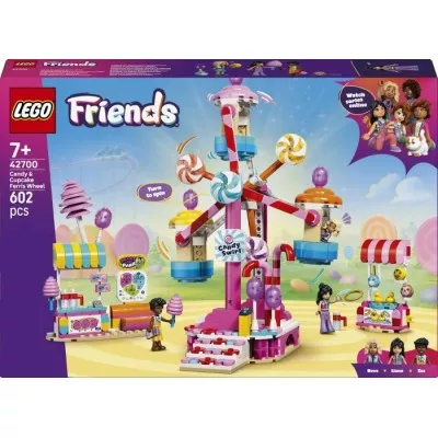 Конструктор LEGO® Friends Колесо огляду з цукерками та капкейками (42700)