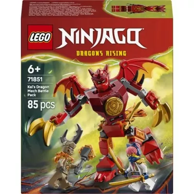 Конструктор LEGO® Ninjago Бойовий набір робота Дракона Кая (71851)
