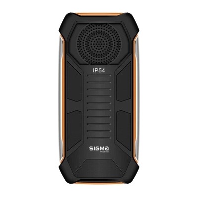 Мобільний телефон Sigma mobile X-style 323 RAIN Black-Orange