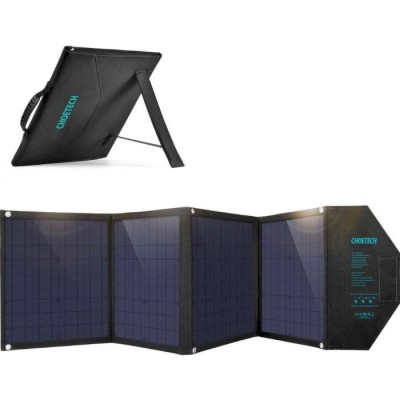 Портативна Сонячна панель Choetech 80W Портативна Сонячна панель Choetech 80W
