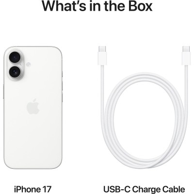 Смартфон Apple iPhone 17 256GB White (MG6K4)
