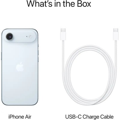 Смартфон Apple iPhone 17 Air 512GB Sky Blue e-Sim (MG3C4, MG1J4, MG2V4)