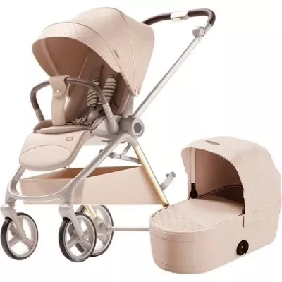 Універсальна коляска 2в1 Kidilo Haolaifu H3 Beige бежева (692870766409)