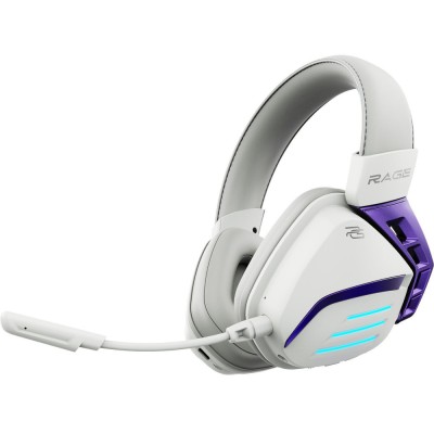 Бездротова ігрова гарнітура Proove Gaming Rage (APP) white/purple