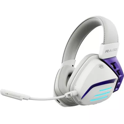 Бездротова ігрова гарнітура Proove Gaming Rage (APP) white/purple