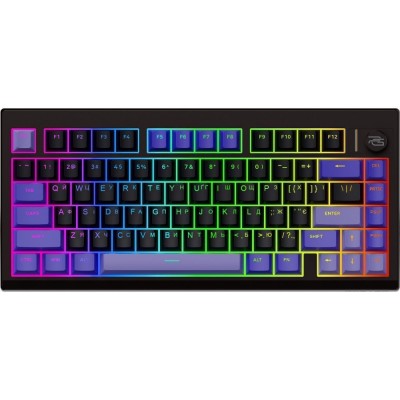 Бездротова клавіатура Proove Gaming Raster (Ukraine Layout) black/purple