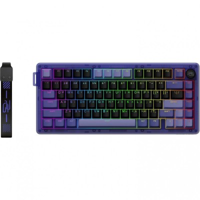 Бездротова клавіатура Proove Gaming T-Racer (Ukraine Layout) purple/black