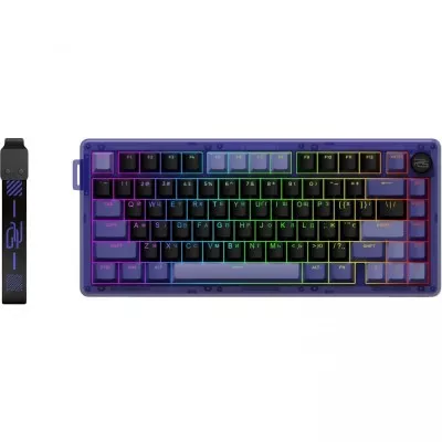 Бездротова клавіатура Proove Gaming T-Racer (Ukraine Layout) purple/black