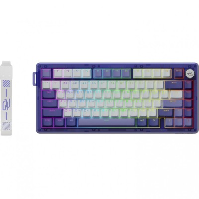 Бездротова клавіатура Proove Gaming T-Racer (Ukraine Layout) purple/white