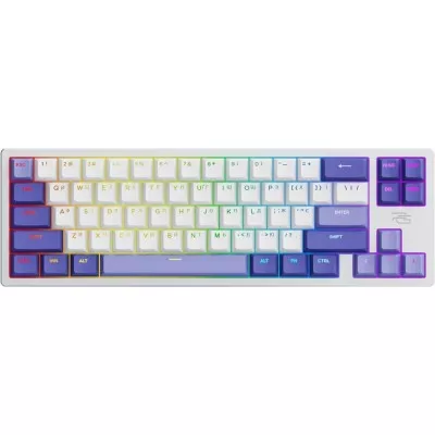 Дротова магнітна клавіатура Proove Gaming Aress (Ukraine Layout) white/purple