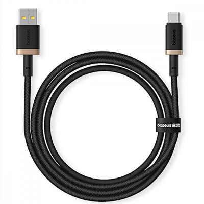 Кабель Baseus Dura Series Fast Charging Type-C 60W (2m) gold/black
