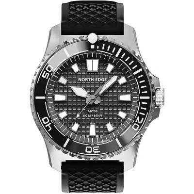 Механічний Годинник NORTH EDGE ABYSS black