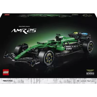 Автомобіль LEGO® Technic «Формули-1» Aston Martin Aramco AMR25 (42240)