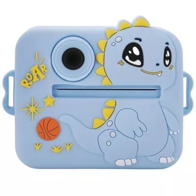 Дитяча фотокамера моментального друку DinoSnap blue