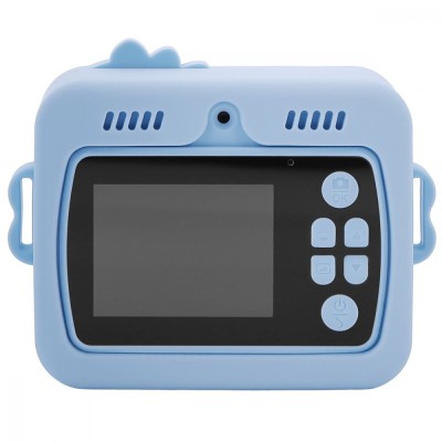 Дитяча фотокамера моментального друку DinoSnap blue