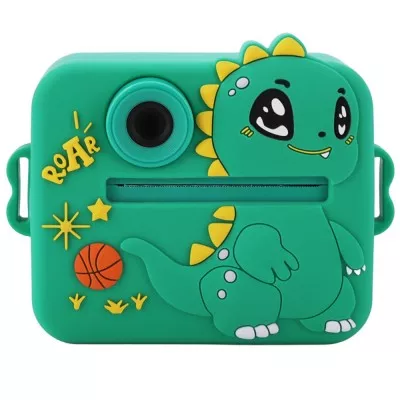 Дитяча фотокамера моментального друку DinoSnap green