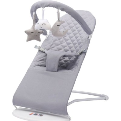 Дитячий шезлонг Kidilo Baby Shaking chair DKL-1108 (grey)