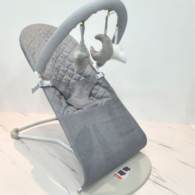 Дитячий шезлонг Kidilo Baby Shaking chair DKL-1108 (grey)