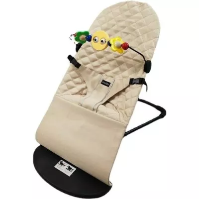 Дитячий шезлонг Kidilo Shaking chair DKL-601 Beige