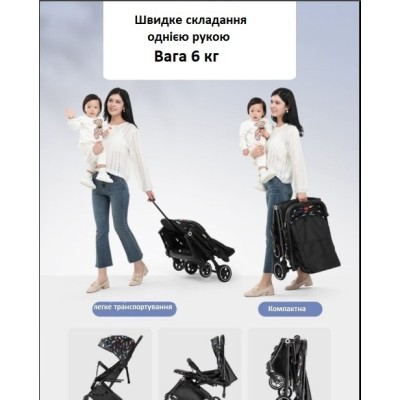 Коляска прогулянкова Anbeini 606 Mickey