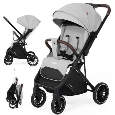 Коляска прогулянкова Kidilo 6530B grey (чохол+сумка)